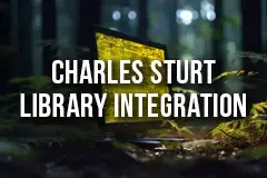 Charles Sturt OneCard Library Integration. Design Agency: AlphaState