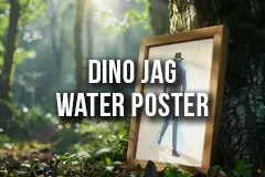 Dino Jag Water Poster