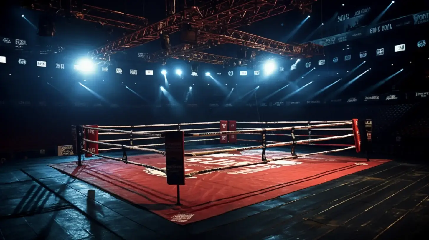 Empty Boxing Ring