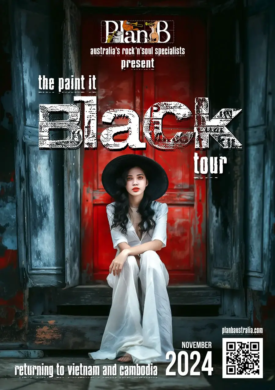 PlanB Paint it Black Tour Poster